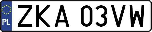 ZKA03VW
