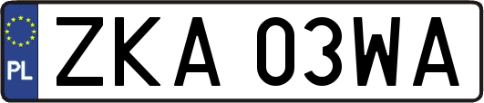 ZKA03WA