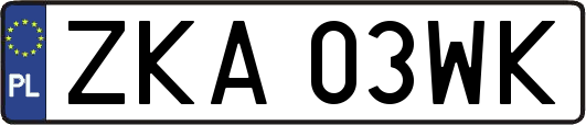 ZKA03WK