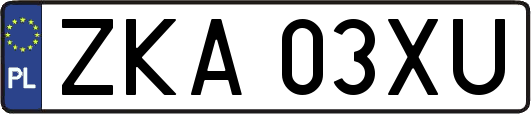 ZKA03XU