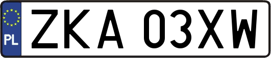 ZKA03XW