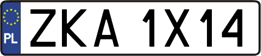 ZKA1X14