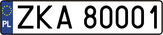 ZKA80001