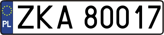 ZKA80017