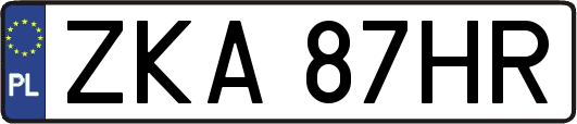 ZKA87HR