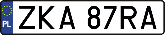 ZKA87RA