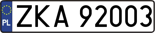 ZKA92003