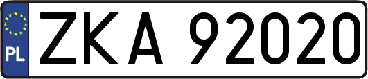 ZKA92020