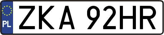 ZKA92HR