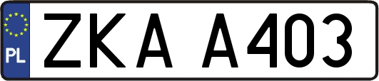 ZKAA403