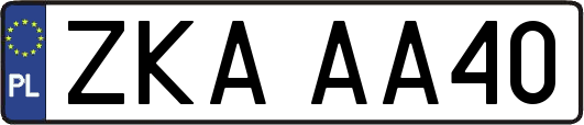 ZKAAA40