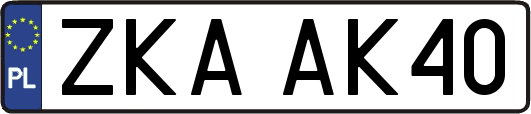 ZKAAK40