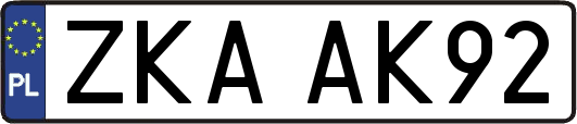 ZKAAK92