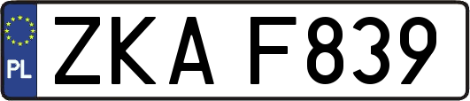 ZKAF839
