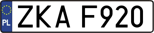 ZKAF920