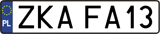 ZKAFA13