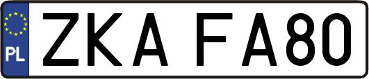 ZKAFA80