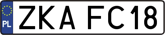 ZKAFC18