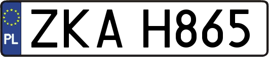 ZKAH865
