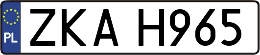 ZKAH965