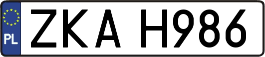 ZKAH986