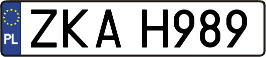 ZKAH989
