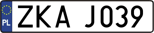 ZKAJ039