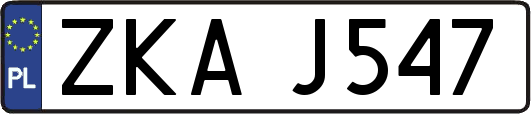 ZKAJ547