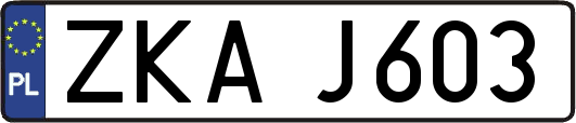 ZKAJ603