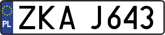 ZKAJ643