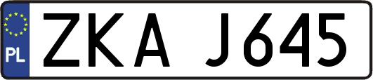 ZKAJ645