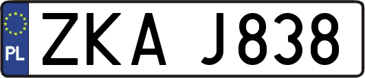 ZKAJ838