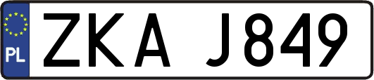 ZKAJ849