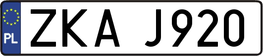 ZKAJ920