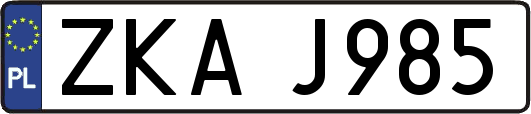 ZKAJ985