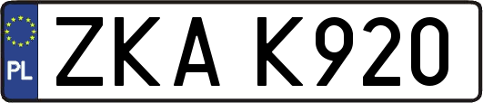 ZKAK920