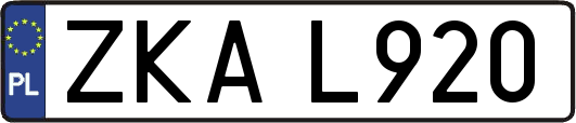 ZKAL920