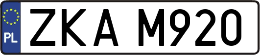 ZKAM920