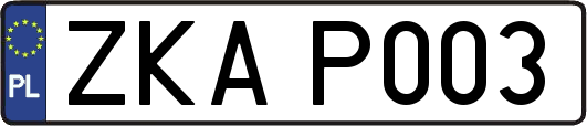 ZKAP003