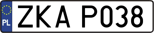 ZKAP038