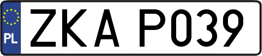 ZKAP039