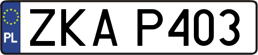 ZKAP403