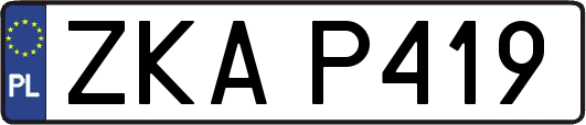 ZKAP419