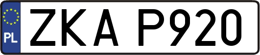 ZKAP920