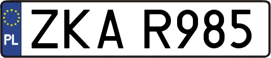 ZKAR985