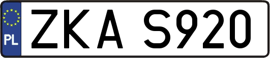 ZKAS920