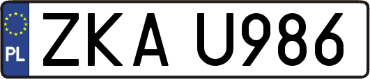 ZKAU986