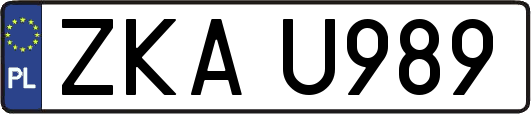 ZKAU989
