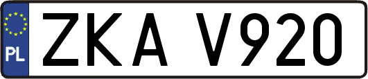 ZKAV920