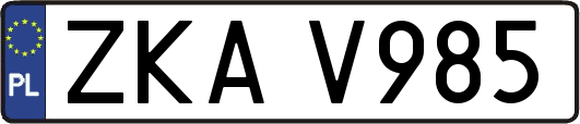 ZKAV985